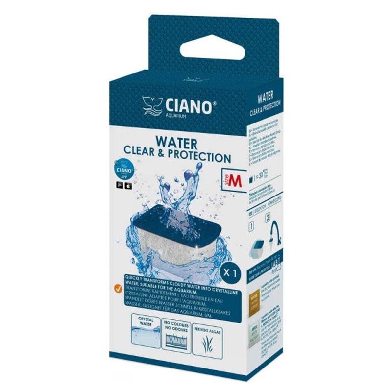 ciano water clear bleu small (2 pièces) - Brussels Aquariums
