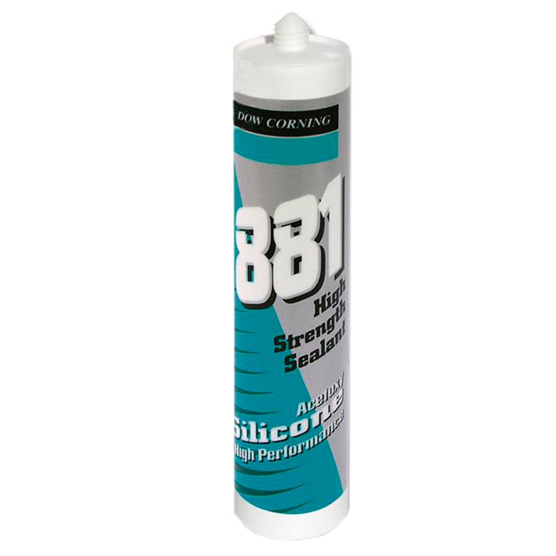 Dow Corning 881 trasparente - silicone acetico per acquari 310ml