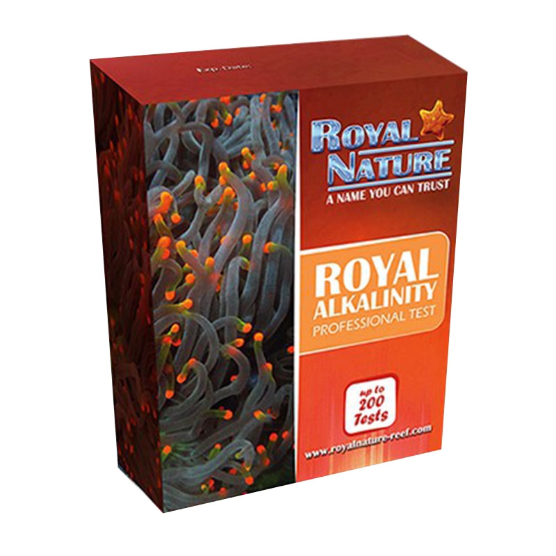 Royal Nature Test Alcalinità 200 misurazioni - test per misurare i valori di alcalinità in acqua marina