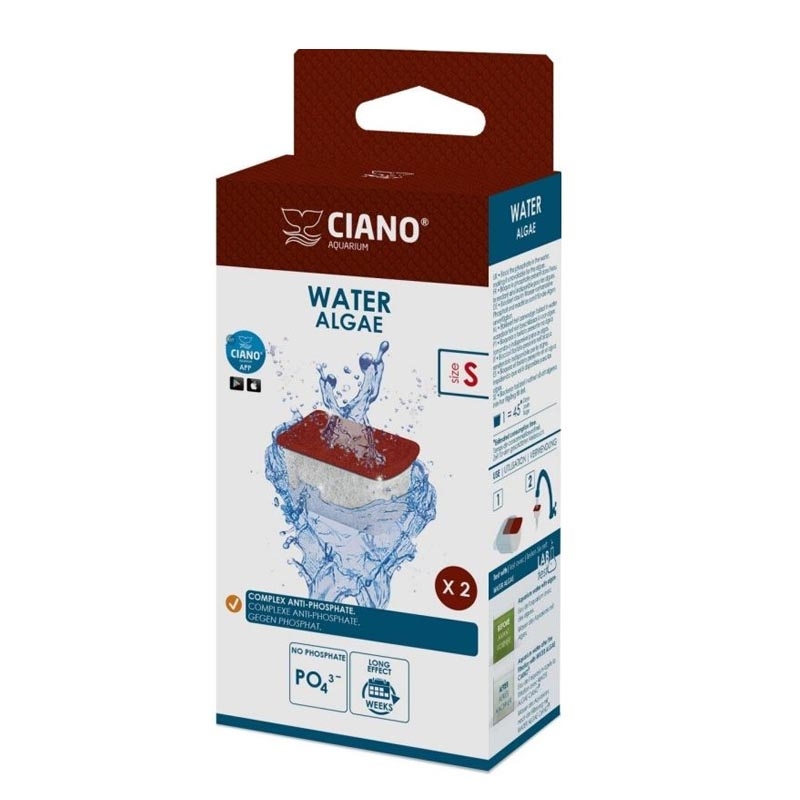 Ciano Water Algae Size S - Ricambio Cartuccia per Filtri CF40