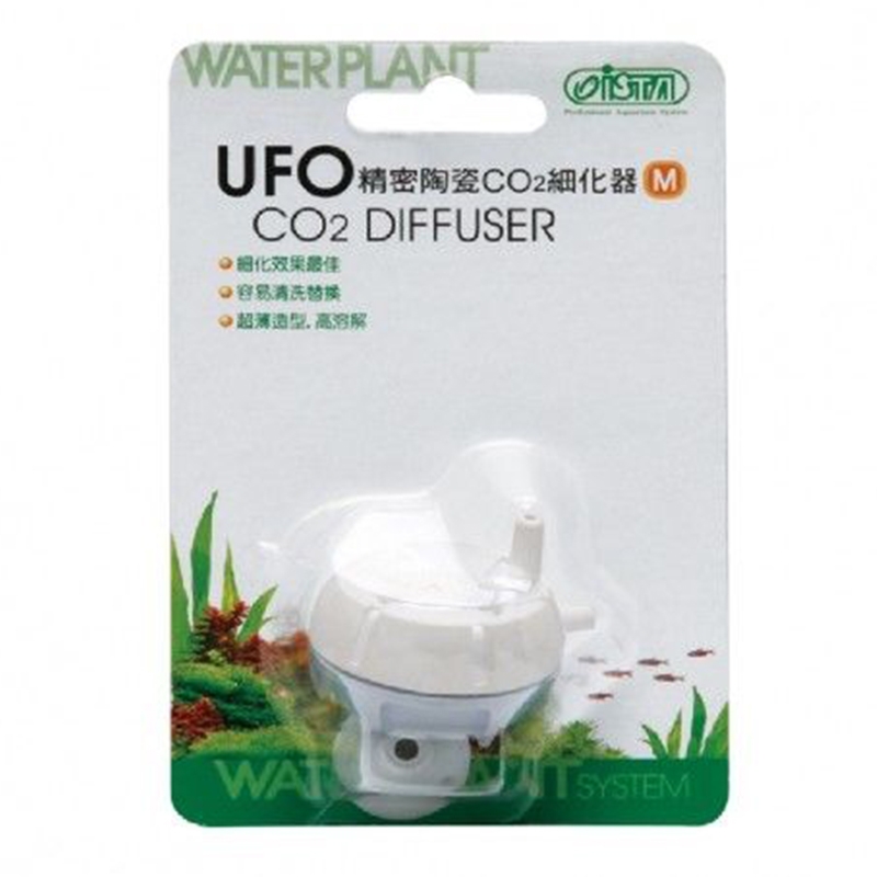 Ista Ufo CO2 Diffuser M - mini diffusore discoidale di co2 con attacco a ventosa