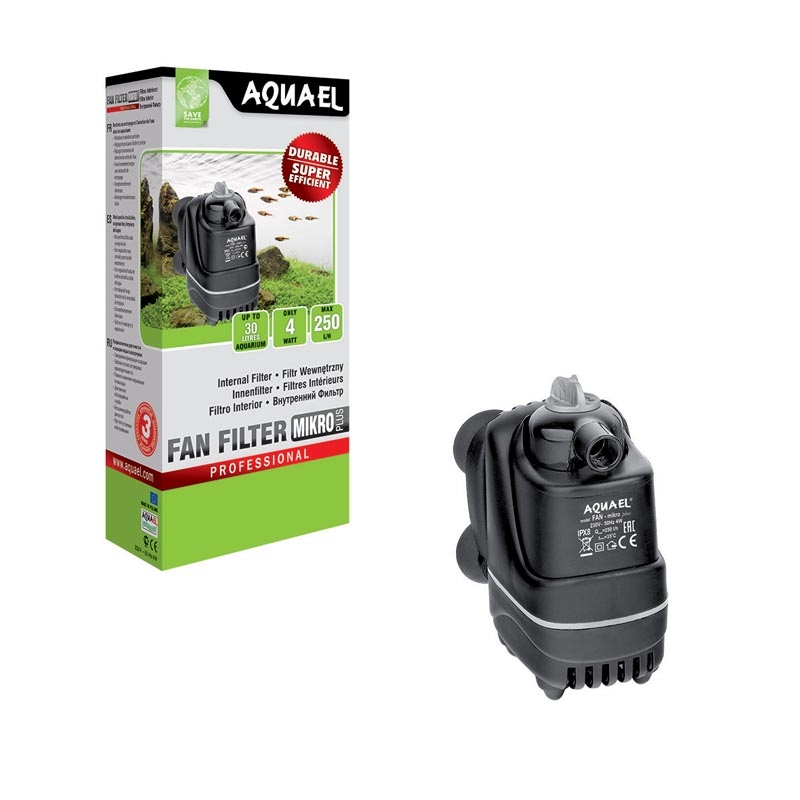 Aquael Fan Filter Micro Plus - Mini Filtro Interno per Acquari fino a 30L