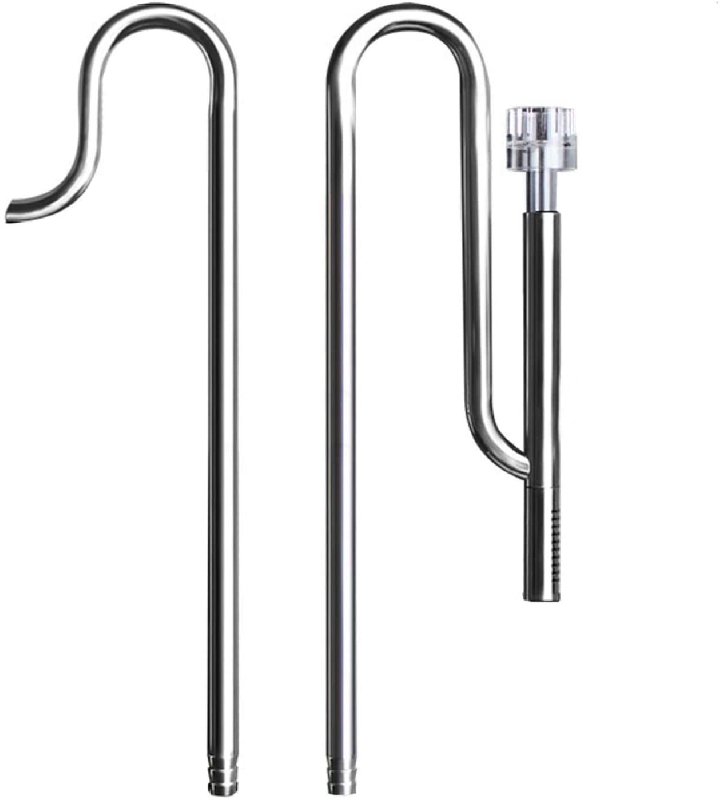 Whimar Stainless In-Out Set + Surface Skimmer 16/22 - Set di mandata aspirazione per tubi 16/22 con skimmer di superficie