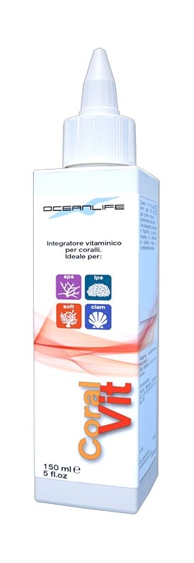 OceanLife Coral Vit 150ml - vitamine per coralli e altri invertebrati marini