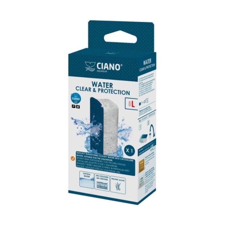 Ciano Water Clear Size L - Ricambio Cartuccia per Filtri CFBio 150 e 250 Modello nuovo