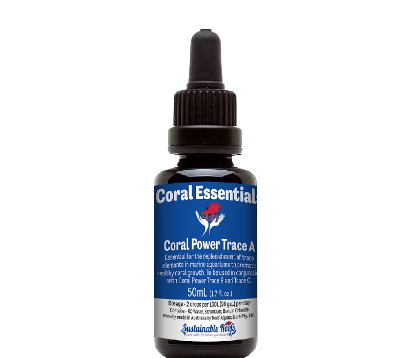 Coral Essentials Coral Power Trace A 50ml - integratore di stronzio e bario