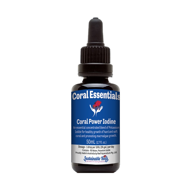 Coral Essentials Coral Power Iodine 50ml - integratore concentrato di Iodio