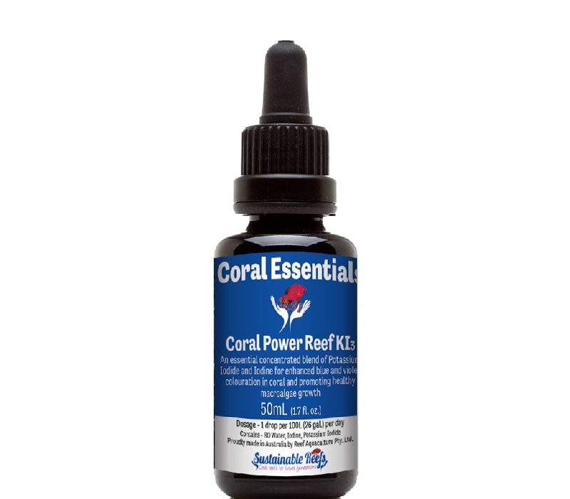 Coral Essentials Coral Power Reef KI3 50ml - integratore concentrato di Ioduro di Potassio e Iodio