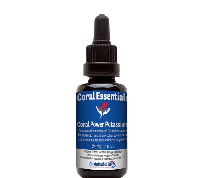 Coral Essentials Coral Power Potassium 50ml - integratore concentrato di Potassio