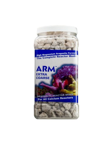 CaribSea ARM Extra Coarse Aragonite Grossa per Reattori di Calcio 4 Litri