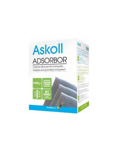 Askoll Adsorbor - Carbone Attivo - 300gr