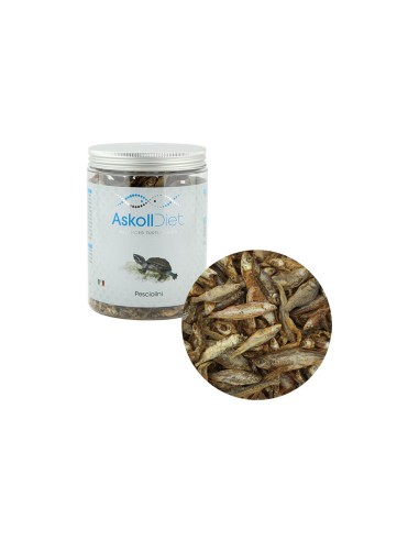 Askoll Diet Pesciolini 1000ml/130gr - Alimento naturale per tartarughe