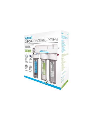 Askoll Osmosi 4 Stages Pro System 75GPD - Impianto ad Osmosi a Bicchiere a 4 Stadi