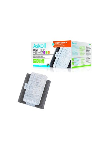 Askoll Pure Filter Media Kit Formato Convenienza M L XL