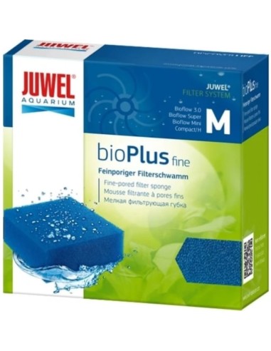 Juwel BioPlus Fine - Ricambio Spugna Fine per Filtri Bioflow 3.0/Bioflow Super/Bioflow Mini/Compact/H 1pz