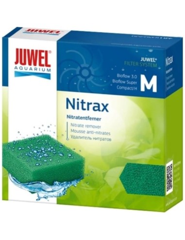 Juwel Nitrax - ricambio spugna antinitrati per filtri Bioflow 3.0/Bioflow Super/Compact/H 1Pz