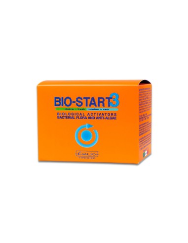 EQUO Bio-Start3 12 fiale - attivatori di flore batteriche e antialghe