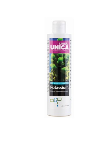 AGP Linea Unica Potassium 250ml - Integratore di Potasiso Liquido per Acquari Marini