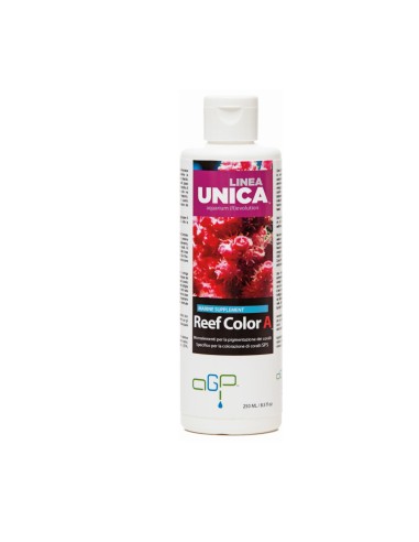 AGP Linea Unica Reef Color A 250ml - Integratore di Oligoelementi per Acquari Marini