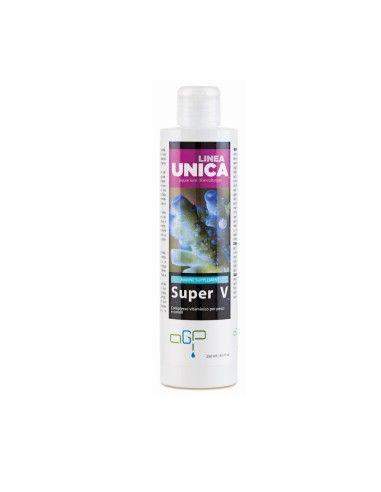 AGP Linea Unica Super V 250ml - Integratore di Vitamine per Acquari Marini