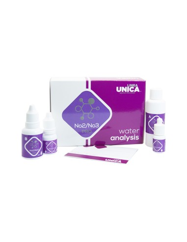 AGP Linea Unica Water Analysis PRO NO2/NO3 50 test - per misurare nitriti e nitrati in acqua dolce e marina