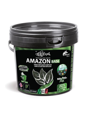 Haquoss Amazon Base - fertilizzante completo per acquari d' acqua dolce