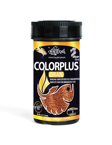 Haquoss ColorPlus Gran 250ml - Mangime in granuli a base di Krill