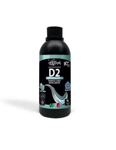 Haquoss D2 Crystalline 250ml - chiarificatore per acqua dolce