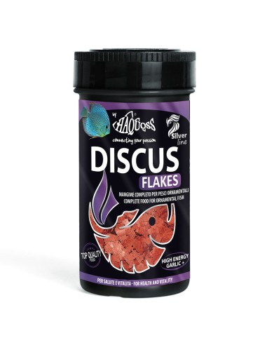 Haquoss Discus Flakes 250ml - Mangime in fiocchi per Discus