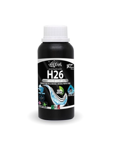 Haquoss H26 Aloe Shield 100ml - prodotto per la protezione della mucosa in pesci d' acqua dolce