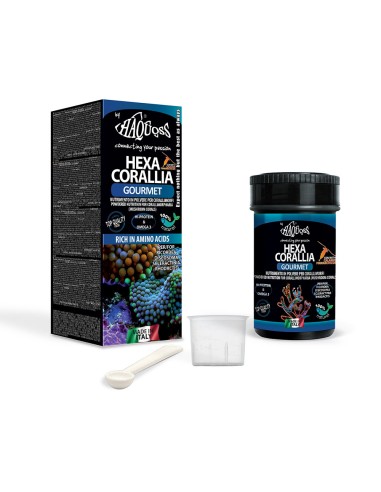 Haquoss Hexa Corallia Gourmet 100ml - Nutrimento in polvere per corallimorfi