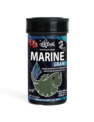 Haquoss Marine Gran 250ml - Mangime in granuli per pesci marini