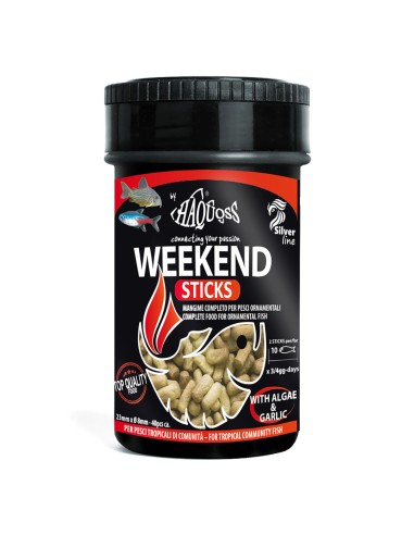 Haquoss Weekend Sticks 100ml - Mangime per brevi periodi di assenza