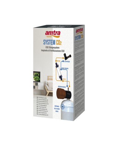 Amtra CO2 System - Impianto Usa e Getta per la Somministrazione di Anidride Carbonica