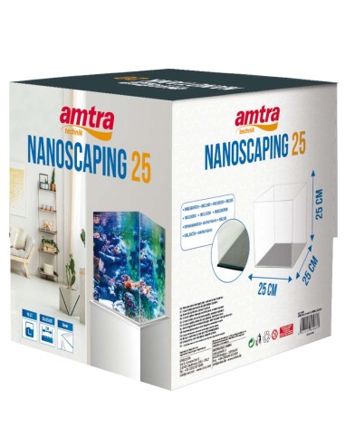 Amtra Nanoscaping cm25x25x25 - Vasca Extra Chiaro