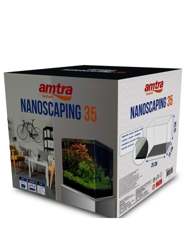 Amtra Nanoscaping cm35x28x30 - Vasca Extra Chiaro