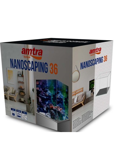 Amtra Nanoscaping cm36x23x26 - Vasca Extra Chiaro