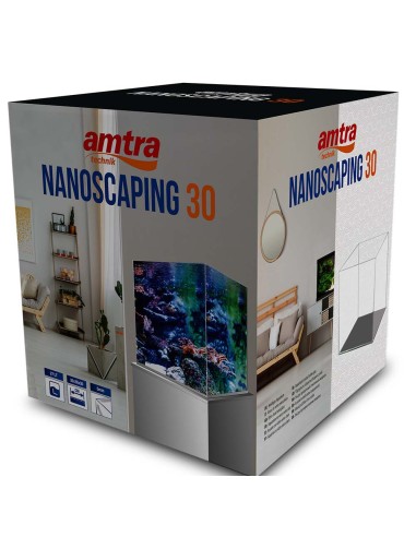 Amtra Nanoscaping Misure 30x30x30h - Vasca Extra Chiaro