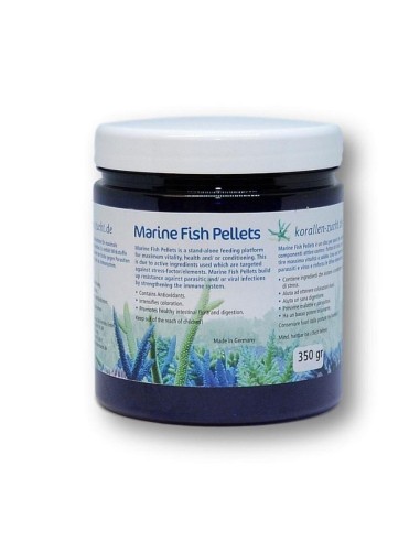 Korallen-Zucht Marine Fish Pellets 350gr - mangime in granuli da 2mm per pesci marini