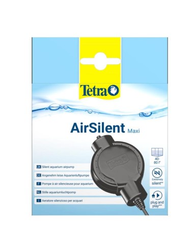 Tetra AirSilent Maxi - Aeratore super silenzioso per acquari fino a 80 litri