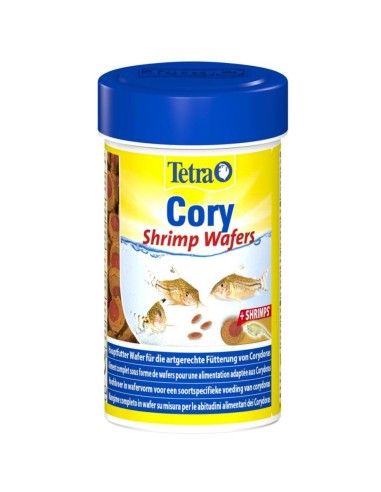 Tetra Cory Shrimp Wafer - Mangime in Chips Affondanti per Pesci da Fondo