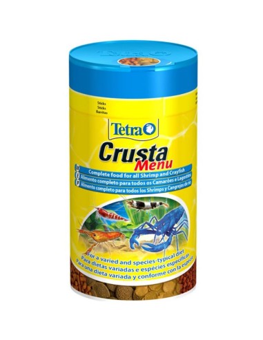 Tetra Crusta Menu 100ml - Mangime completo per gamberi, gamberetti e granchi