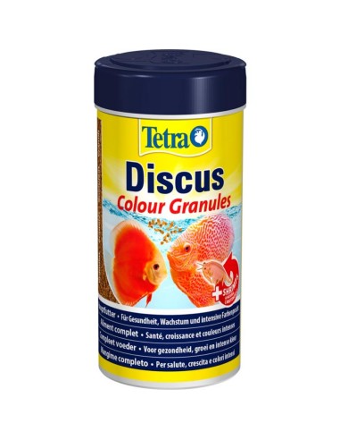 Tetra Discus Colour Granules 250ml - per la crescita dei discus rossi