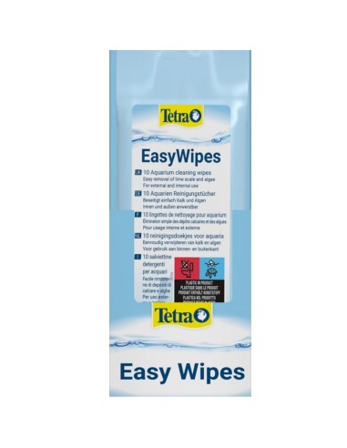 Tetra Easy Wipes - 10 salviettine per la pulizia dell'acquario