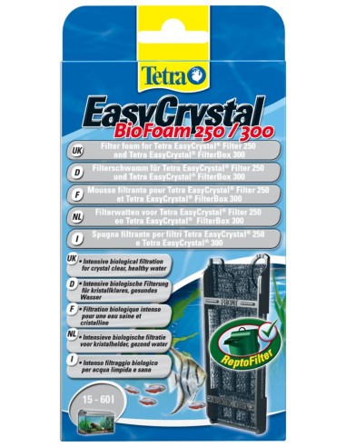 Tetra EasyCrystal BioFoam 250/300 Ricambio Spugna per Filtri interni