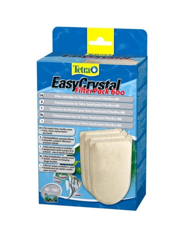 Tetra EasyCrystal Filter Pack C 600 - ricambio cartucce filtranti per Tetra EasyCrystal Filter Box 600