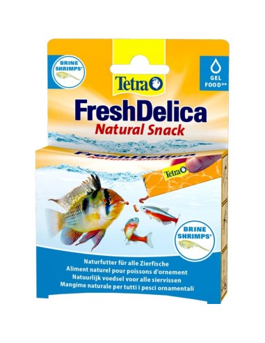 Tetra Fresh Delica Brine Shrimps Artemia 48gr 16 bustine