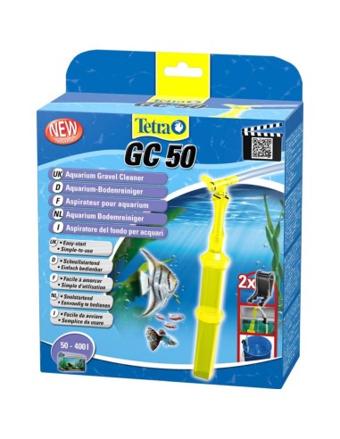 Tetra GC50 Gravel Cleaner - Aspirarifiuti per acquari da 50 a 400 litri