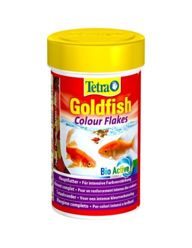 Tetra Goldfish Colour Flakes 250ml - Mangime per la Colorazione di Pesci Rossi