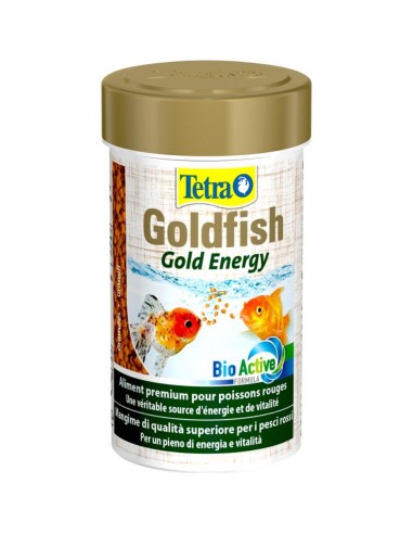 Tetra Goldfish Gold Energy - Alimentazione in Granuli ricca di proteine specifica per la crescita